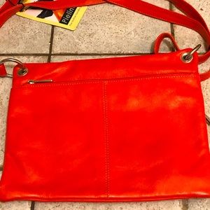 Pielino fine leather cross body purse